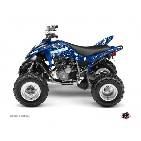 KIT DÉCO QUAD FREEGUN EYED YAMAHA 250 RAPTOR BLEU