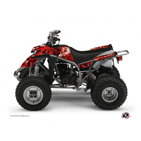 KIT DÉCO QUAD CAMO YAMAHA BLASTER ROUGE