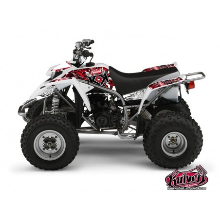 KIT DÉCO QUAD DEMON YAMAHA BLASTER ROUGE