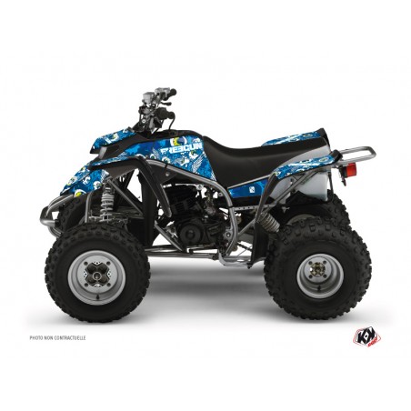 KIT DÉCO QUAD FREEGUN EYED YAMAHA BLASTER BLEU