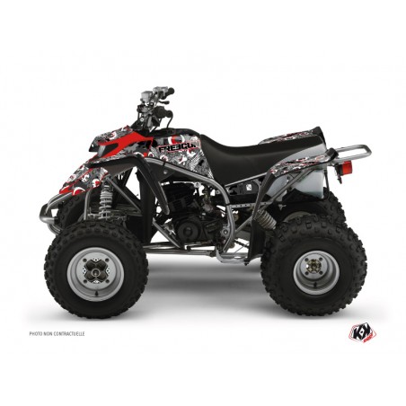 KIT DÉCO QUAD FREEGUN EYED YAMAHA BLASTER ROUGE