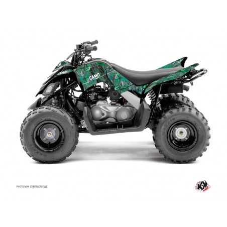 KIT DÉCO QUAD CAMO YAMAHA 90 RAPTOR VERT