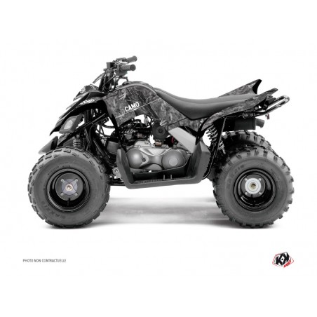 KIT DÉCO QUAD CAMO YAMAHA 90 RAPTOR GRIS