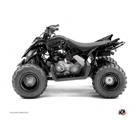 KIT DÉCO QUAD ZOMBIES DARK YAMAHA 90 RAPTOR NOIR