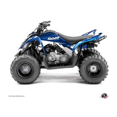 KIT DÉCO QUAD STAGE YAMAHA 90 RAPTOR BLEU