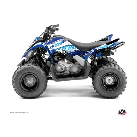 KIT DÉCO QUAD ERASER YAMAHA 90 RAPTOR BLEU
