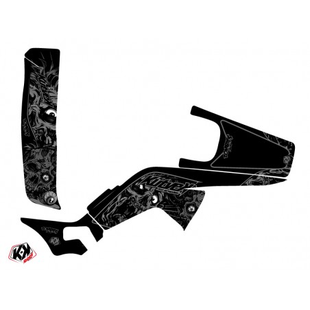 KIT DÉCO QUAD ZOMBIES DARK HONDA 250 TRX R NOIR