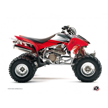 KIT DÉCO QUAD STAGE HONDA 250 TRX R NOIR ROUGE