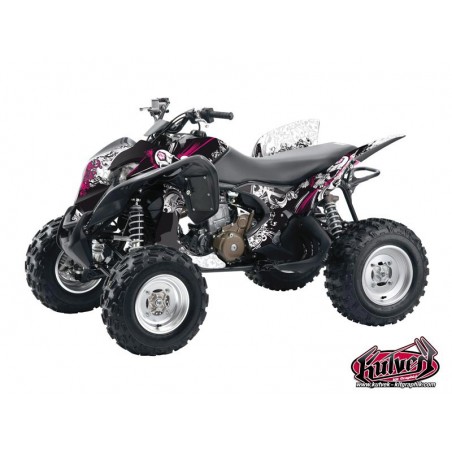 KIT DÉCO QUAD TRASH HONDA 700 TRX NOIR ROSE