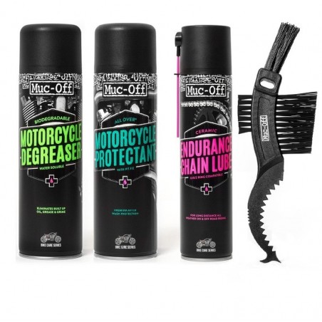 Kit entretien moto - Multi Pack MUC-OFF