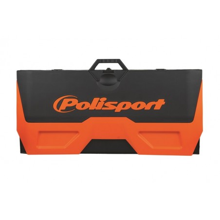 Tapis récupérateur pliable POLISPORT Bike Mat bicolore