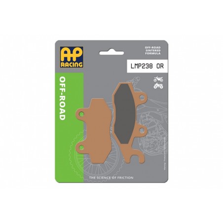Plaquette avant gauche AP racing 450 LTR/YFZR