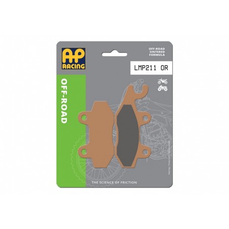 Plaquette avant droite AP RACING 450 LTR/YFZR