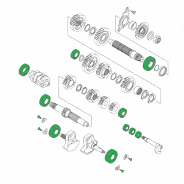 Kit roulements moteur YFZR