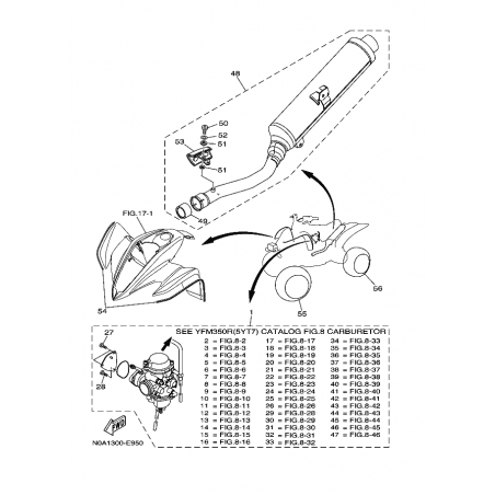  CARBURETOR&EXHAUST(N0A1)