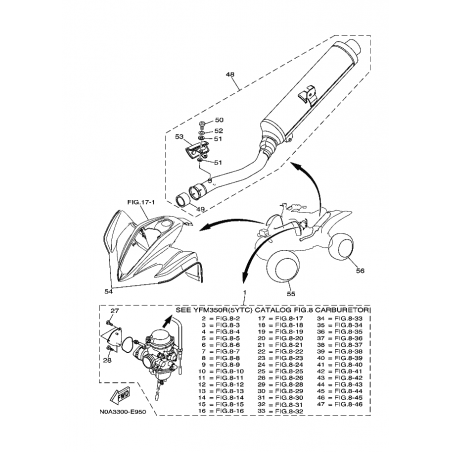  CARBURETOR&EXHAUST(N0A3)