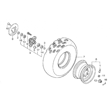 ROUE AVANT