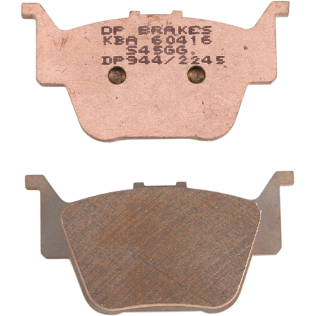 Plaquettes de frein en métal fritté