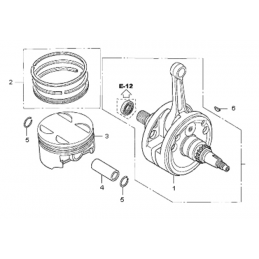 VILEBREQUIN ET PISTON