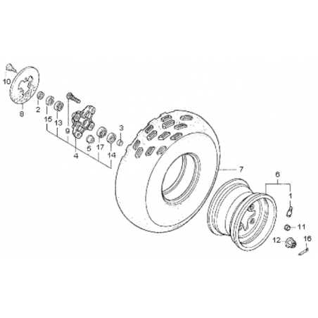 ROUE AVANT