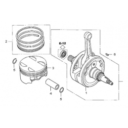 VILEBREQUIN ET PISTON