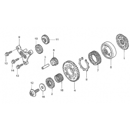 EMBRAYAGE DE DEMARRAGE