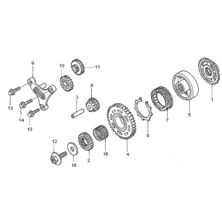 EMBRAYAGE DE DEMARRAGE