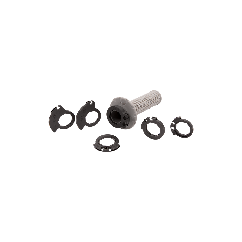Poignées MOTION PRO grip 2 lock on grise
