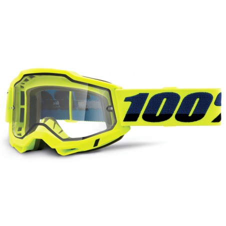 Masque ACCURI 2 ENDURO MOTO Jaune Fluo