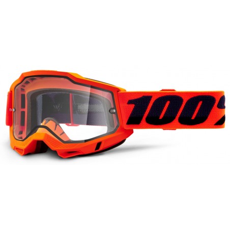 Masque ACCURI 2 ENDURO MOTO Orange Fluo
