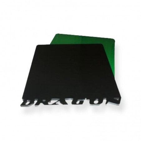PLAQUE NUMERO 20X20 DRAG'ON NOIR