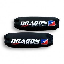 HOUSSES AMORTISSEURS QUAD DRAG'ON 37X23 NOIR