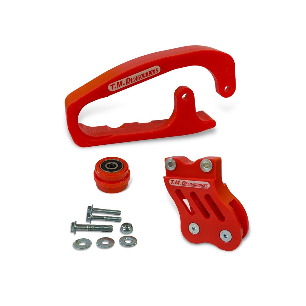 KIT PATINS COMPLET HONDA TRX 450 ROUGE