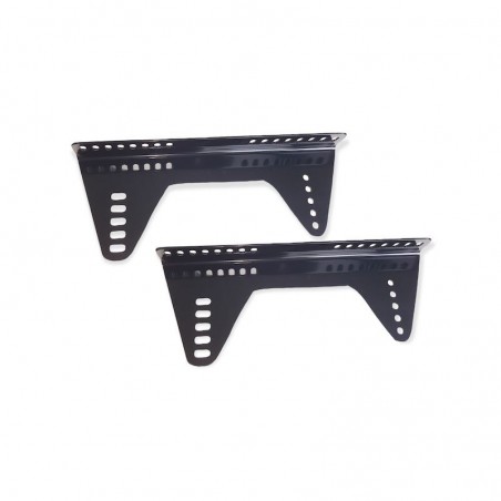 SUPPORT SIEGE ACIER UNIVERSEL 3MM NOIR