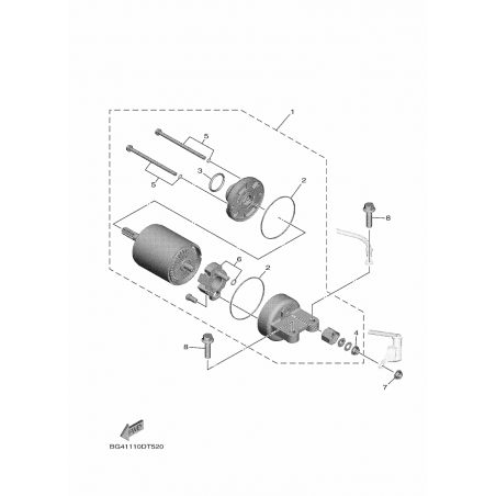  STARTING MOTOR