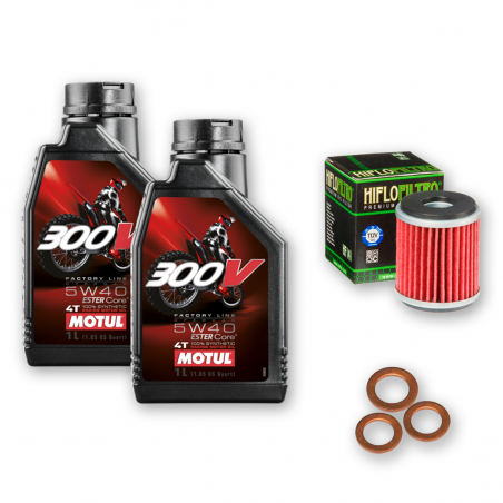KIT VIDANGE 450 LTR 5W40 USAGE COMPETITION