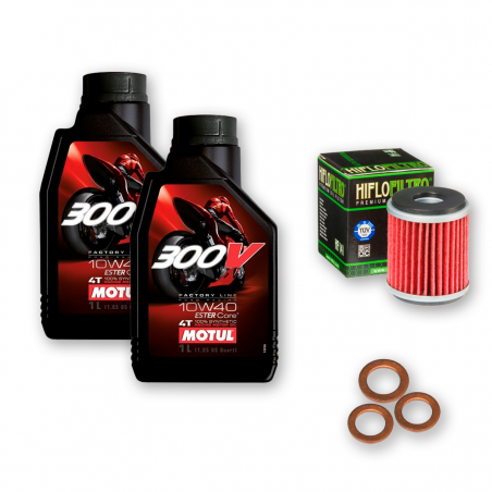 KIT VIDANGE 450 LTR 10W40 USAGE COMPETITION
