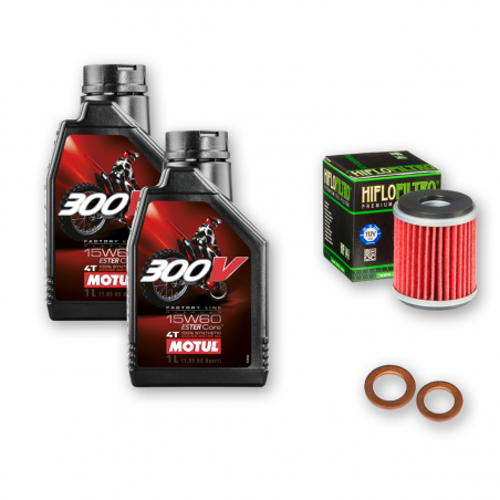 KIT VIDANGE 450 YFZR USAGE COMPETITION 15W60