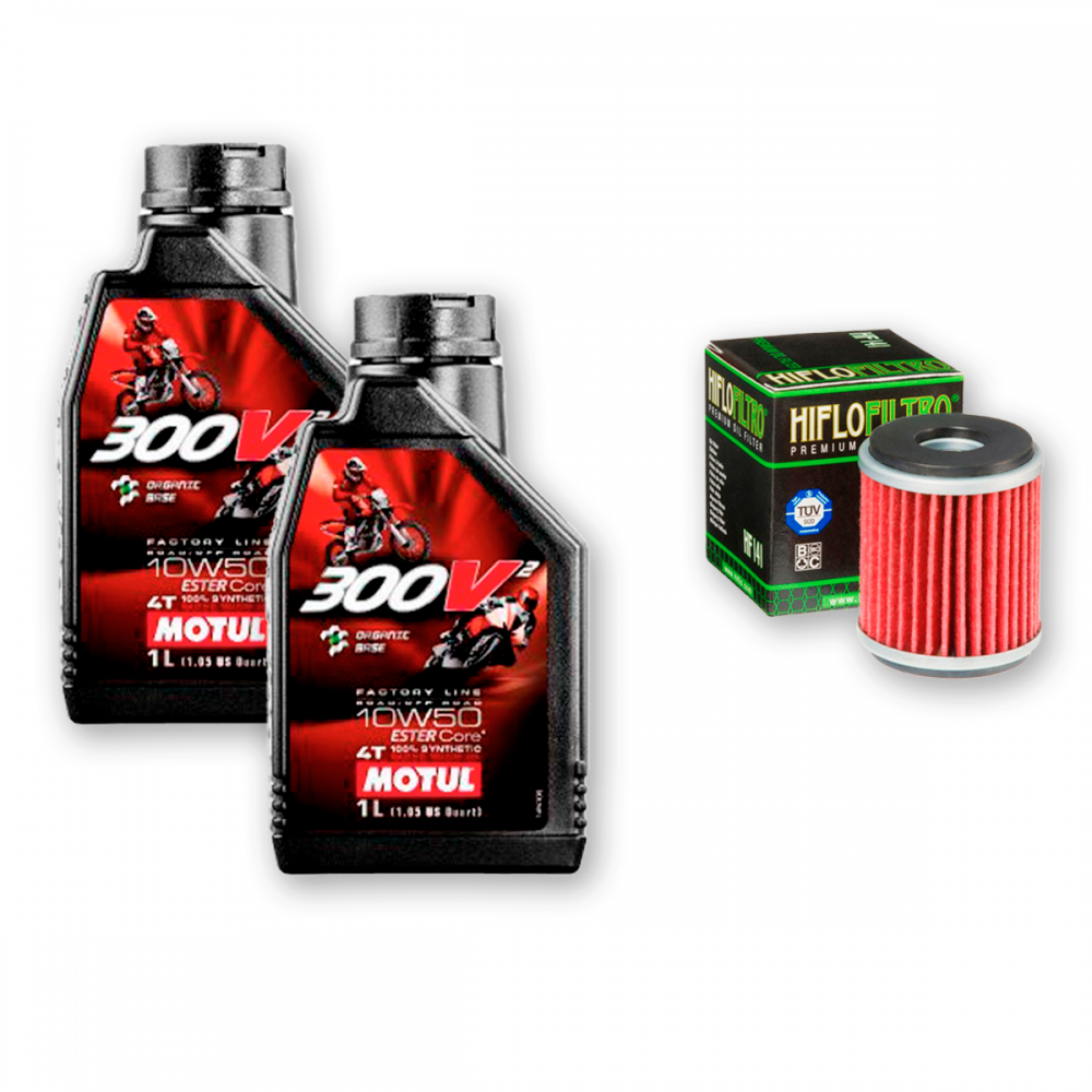 KIT VIDANGE 450 TRX 10W50 USAGE COMPETITION