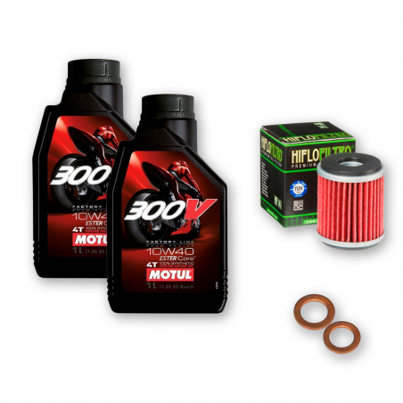 KIT VIDANGE 660R 10W40 USAGE COMPETITION
