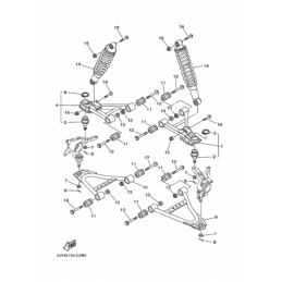  SUSPENSION AVANT & ROUE