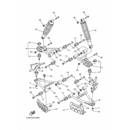  SUSPENSION AVANT & ROUE