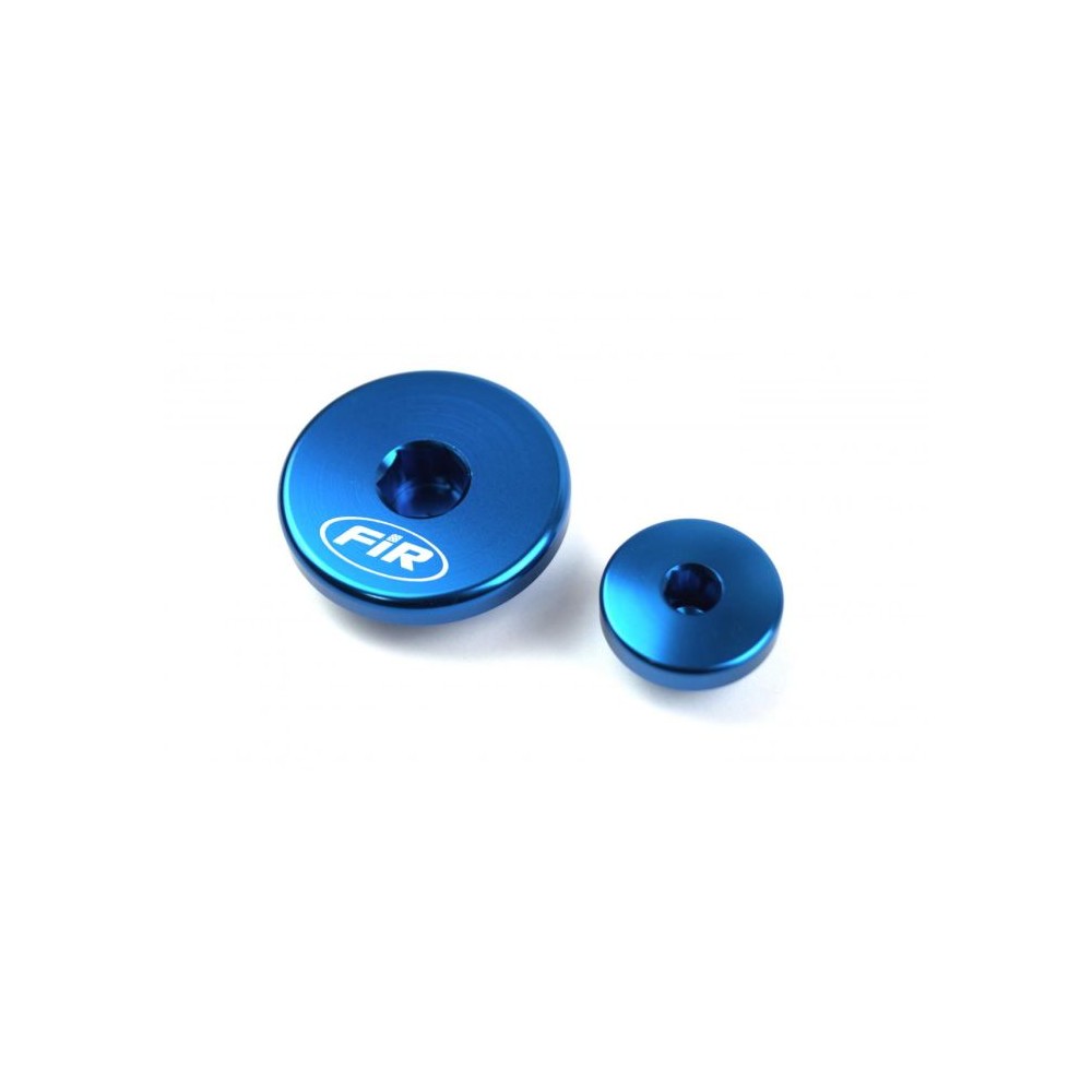 Bouchons carter moteur FIR Bleu