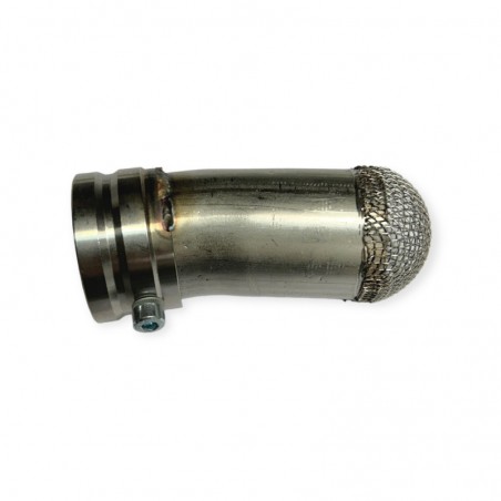 DB KILLER AVEC GRILLE POUR SILENCIEUX OV4 ALUMINIUM/CARBONE