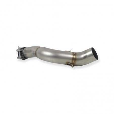 INTERMEDIAIRE POUR YAMAHA YFZ 450 - ALU / CARBONE POUR COLLECTEUR ORIGINE