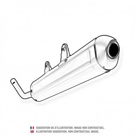 SILENCIEUX DOMA POUR YAMAHA BANSHEE 350 (00-07)