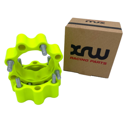 ELARGISSEURS DE VOIES PHD ARRIERES (4X110/115) + 45MM JAUNE FLUO (10X1.25)
