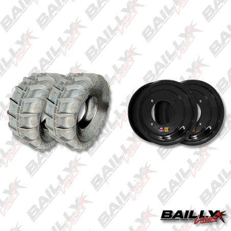 PACK ROUE DWT ARRIERE SABLE NOIR et DRAGON ST1