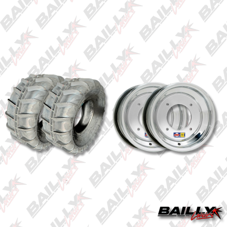 PACK ROUE DWT ARRIERE SABLE ALU et DRAGON ST1