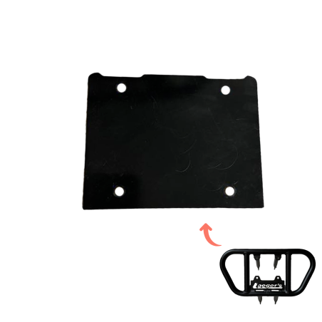 PLAQUE DE REMPLACEMENT POUR BUMPER V2 TOUS MODÈLES